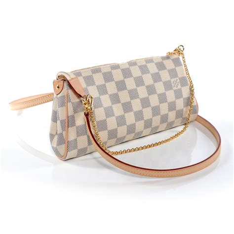 louis vuitton damier azur clutch